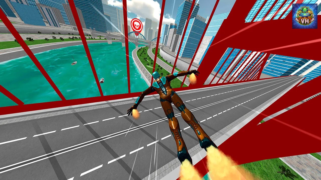 Super Hero Flying School Nintendo Switch - ảnh màn hình 5