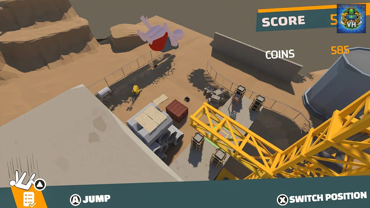 Parkour Jump Adventure - Simulator Stunt Tycoon Escape Kid Super Hero World Games Nintendo Switch - ảnh màn hình 1