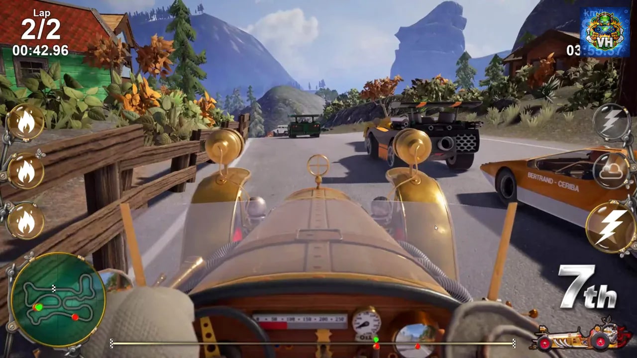 Flåklypa Grand Prix Nintendo Switch - ảnh màn hình 1
