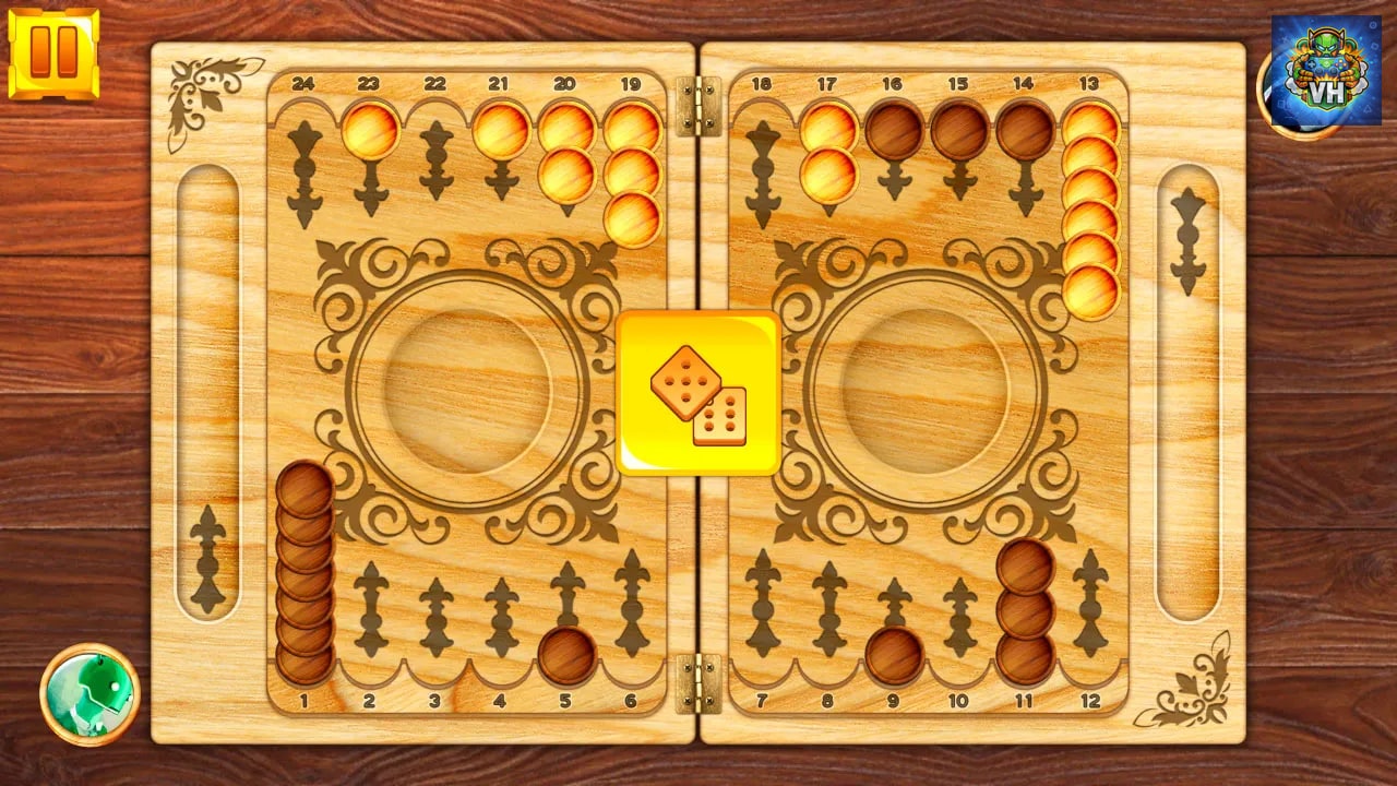 Backgammon: Board Game Puzzle Nintendo Switch - ảnh màn hình 1