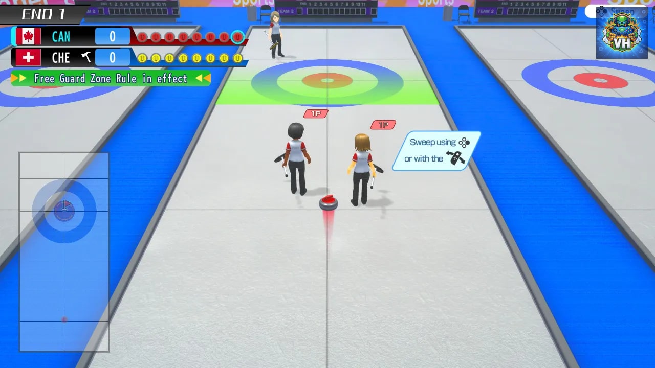 LET'S PLAY CURLING!! Nintendo Switch - ảnh màn hình 5