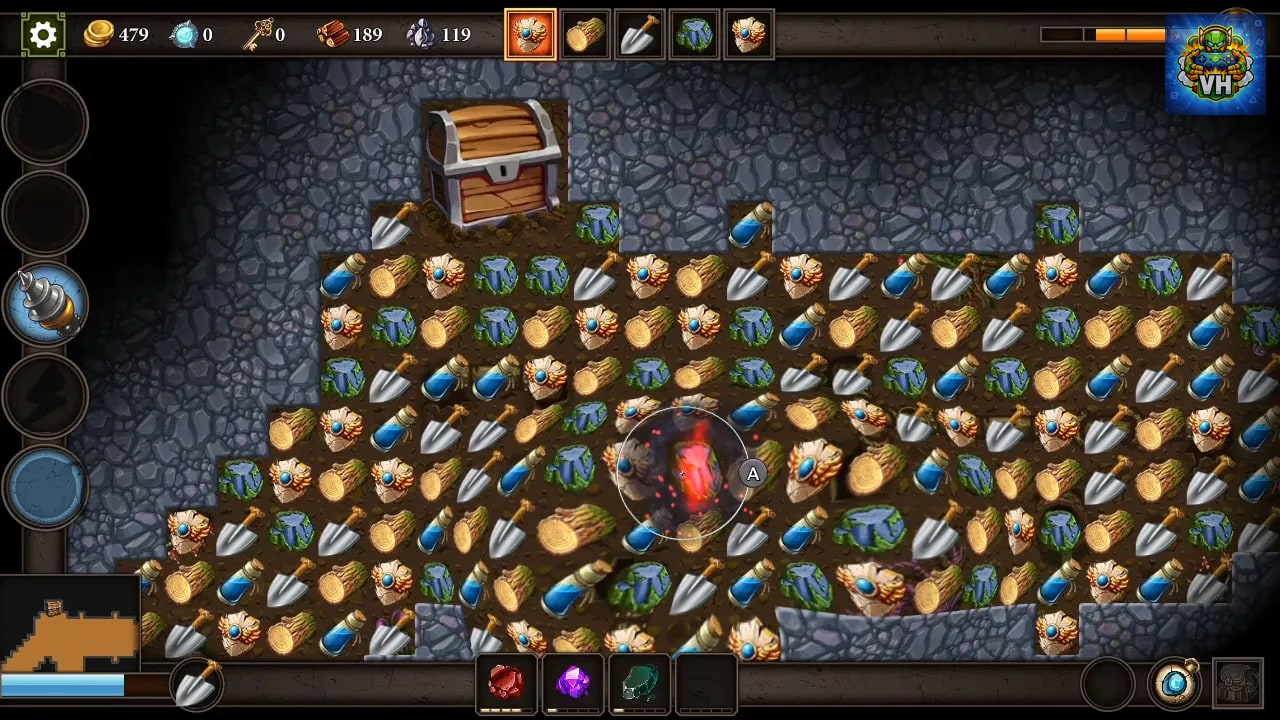 SpelunKing: The Mine Match Nintendo Switch - ảnh màn hình 1