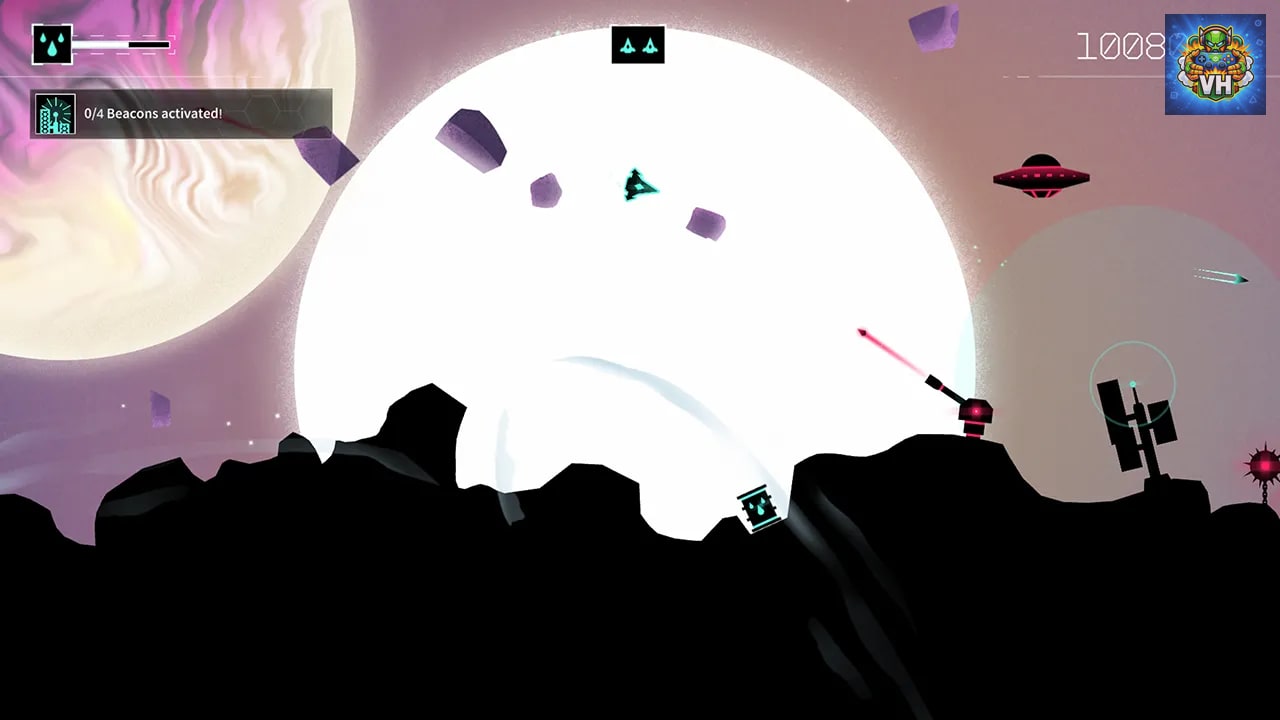 Gravitar: Recharged Nintendo Switch - ảnh màn hình 8