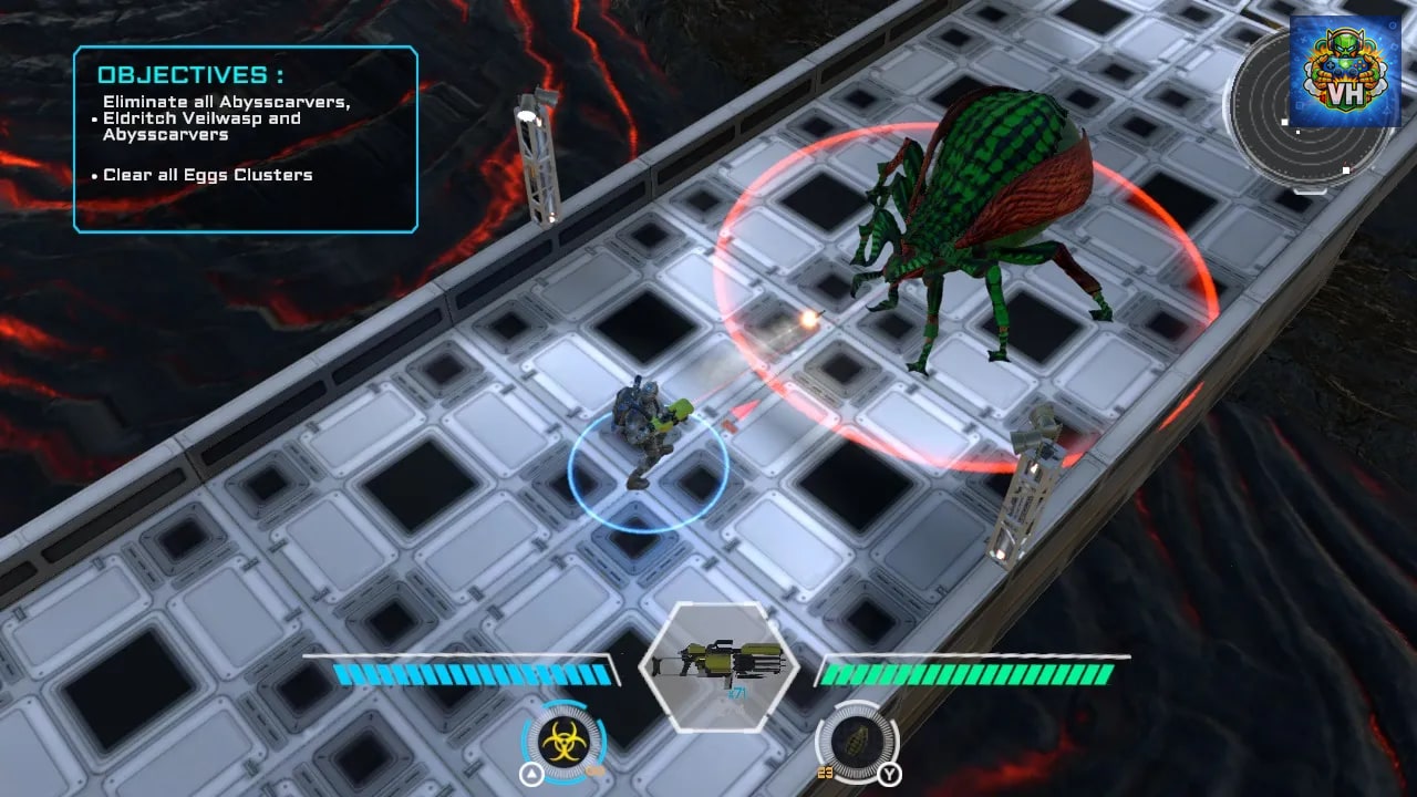 Space Extractor: Galactic Alien Insect Control Invasion Nintendo Switch - ảnh màn hình 4