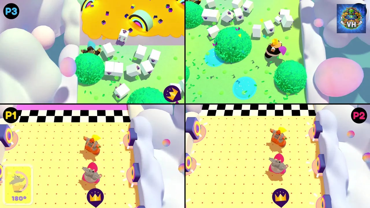 Clumsy Rush: Ultimate Guys Nintendo Switch - ảnh màn hình 2