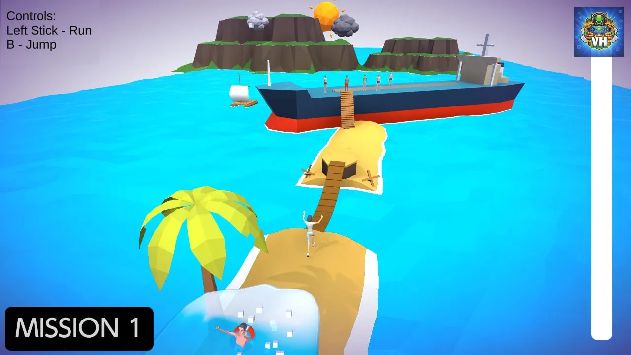 Waves Running Simulator - Surfing Hyper Runner Casual 3D Games Nintendo Switch - ảnh màn hình 4