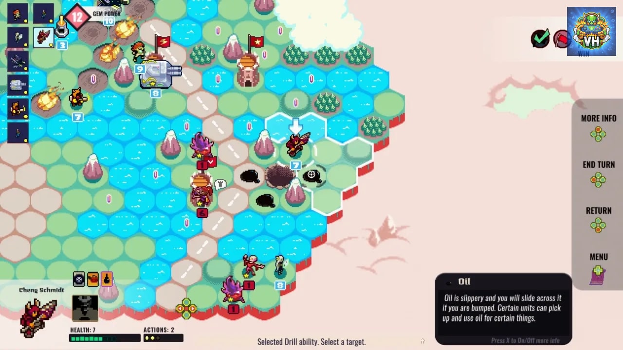 Gem Wizards Tactics Nintendo Switch - ảnh màn hình 4