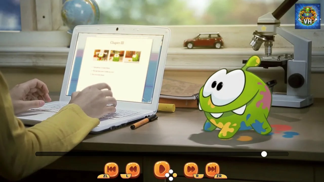 Om Nom: Coloring, Toons & Puzzle Nintendo Switch - ảnh màn hình 5