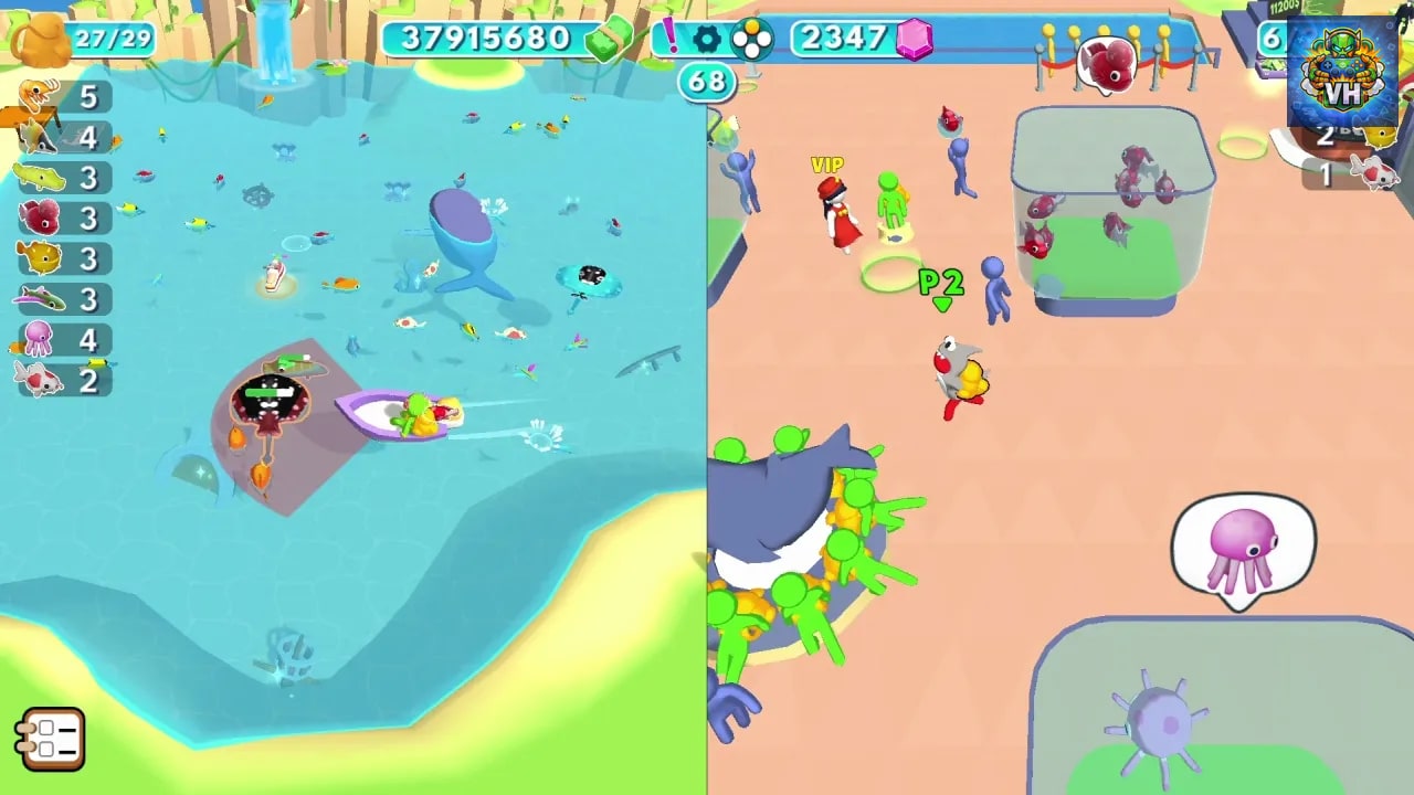 Aquarium Land Nintendo Switch - ảnh màn hình 2