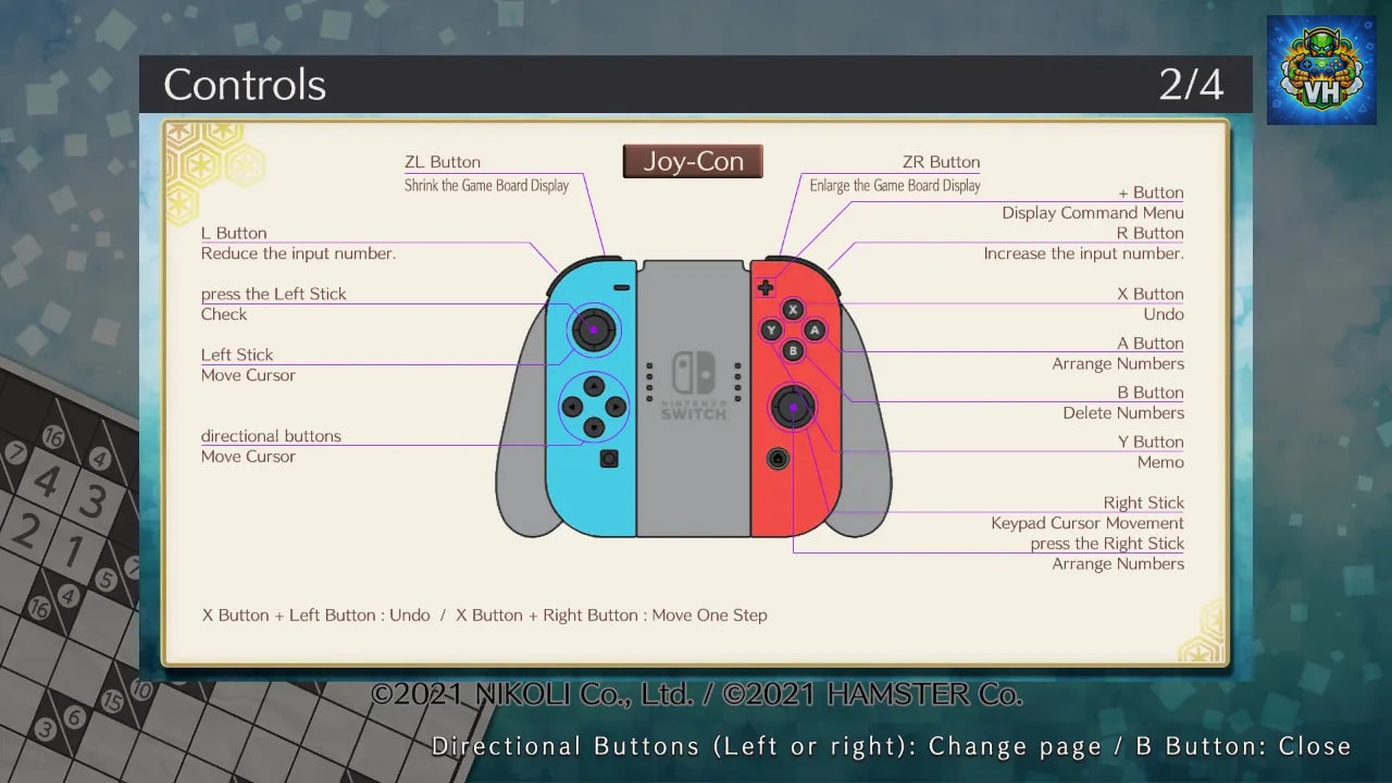 Puzzle by Nikoli S Kakuro Nintendo Switch - ảnh màn hình 5