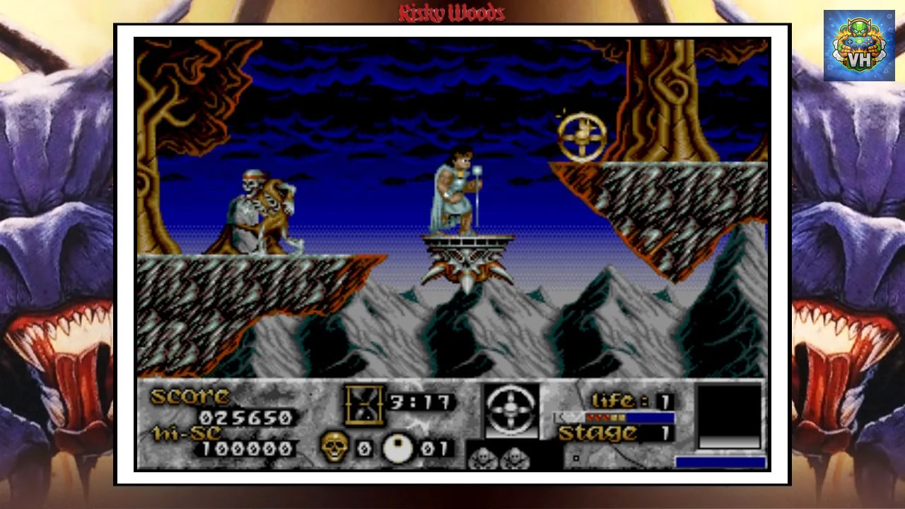 Risky Woods (QUByte Classics) Nintendo Switch - ảnh màn hình 1
