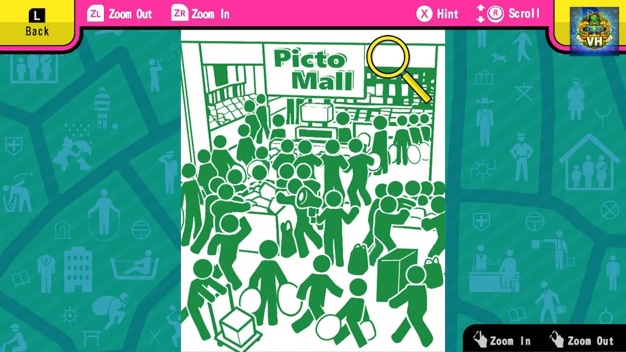 I SEEK! WHERE IS "PICTO"-SAN? Nintendo Switch - ảnh màn hình 3