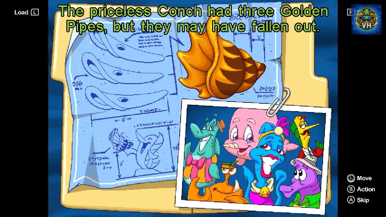 Freddi Fish 3: The Case of the Stolen Conch Shell Nintendo Switch - ảnh màn hình 2