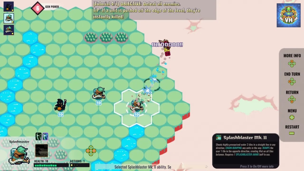 Gem Wizards Tactics Nintendo Switch - ảnh màn hình 1