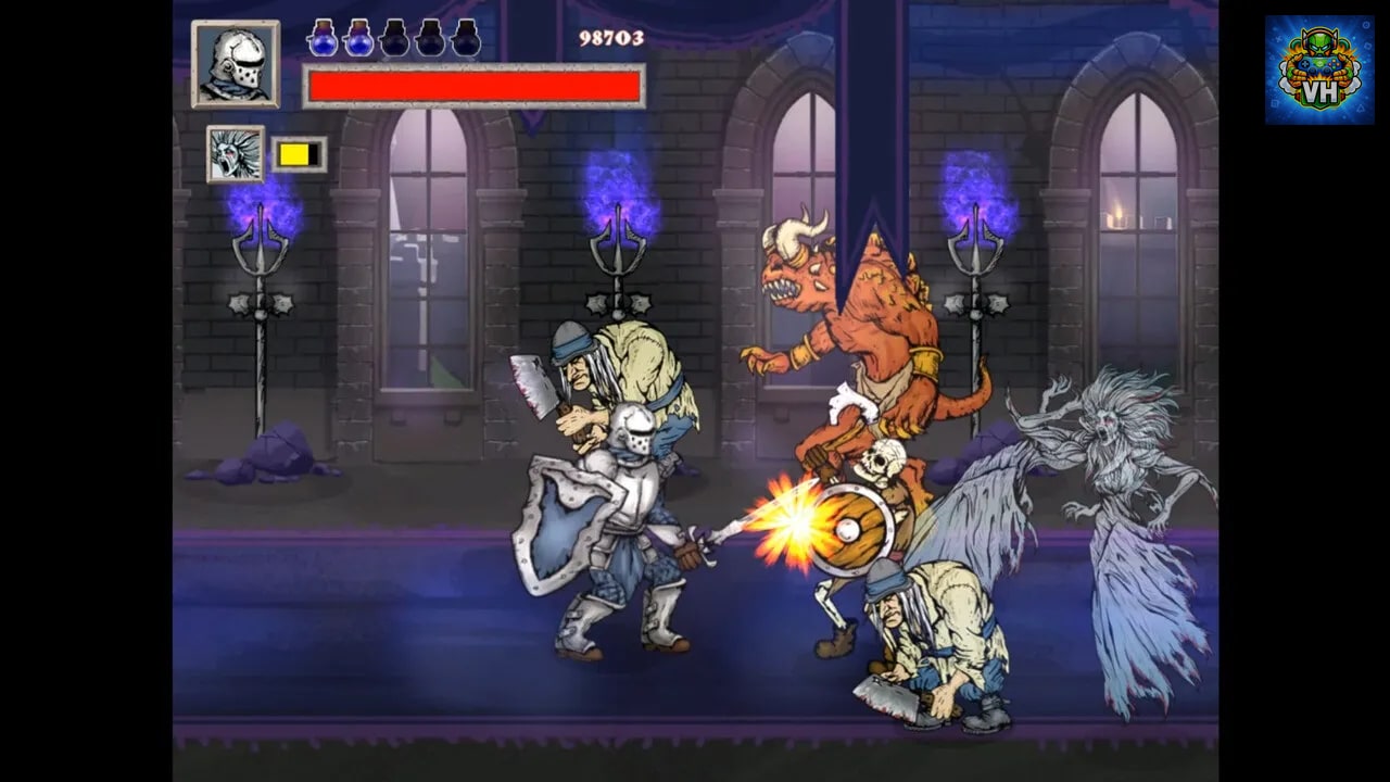 Sorcerer Knights Nintendo Switch - ảnh màn hình 1