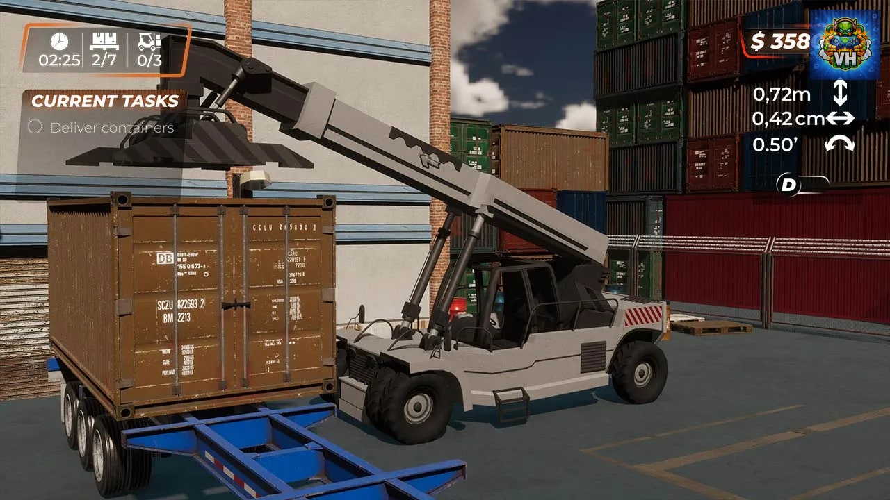 Forklift Simulator 2024 Nintendo Switch - ảnh màn hình 6