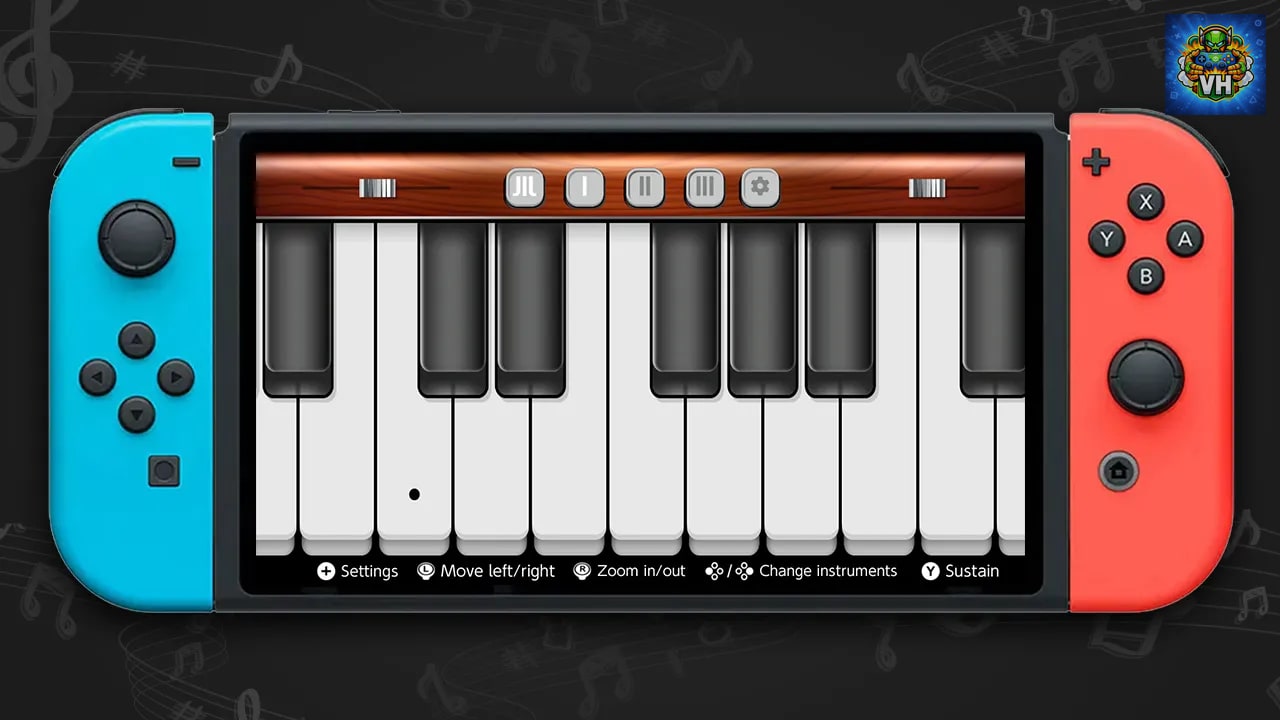 Virtual Piano Nintendo Switch - ảnh màn hình 1