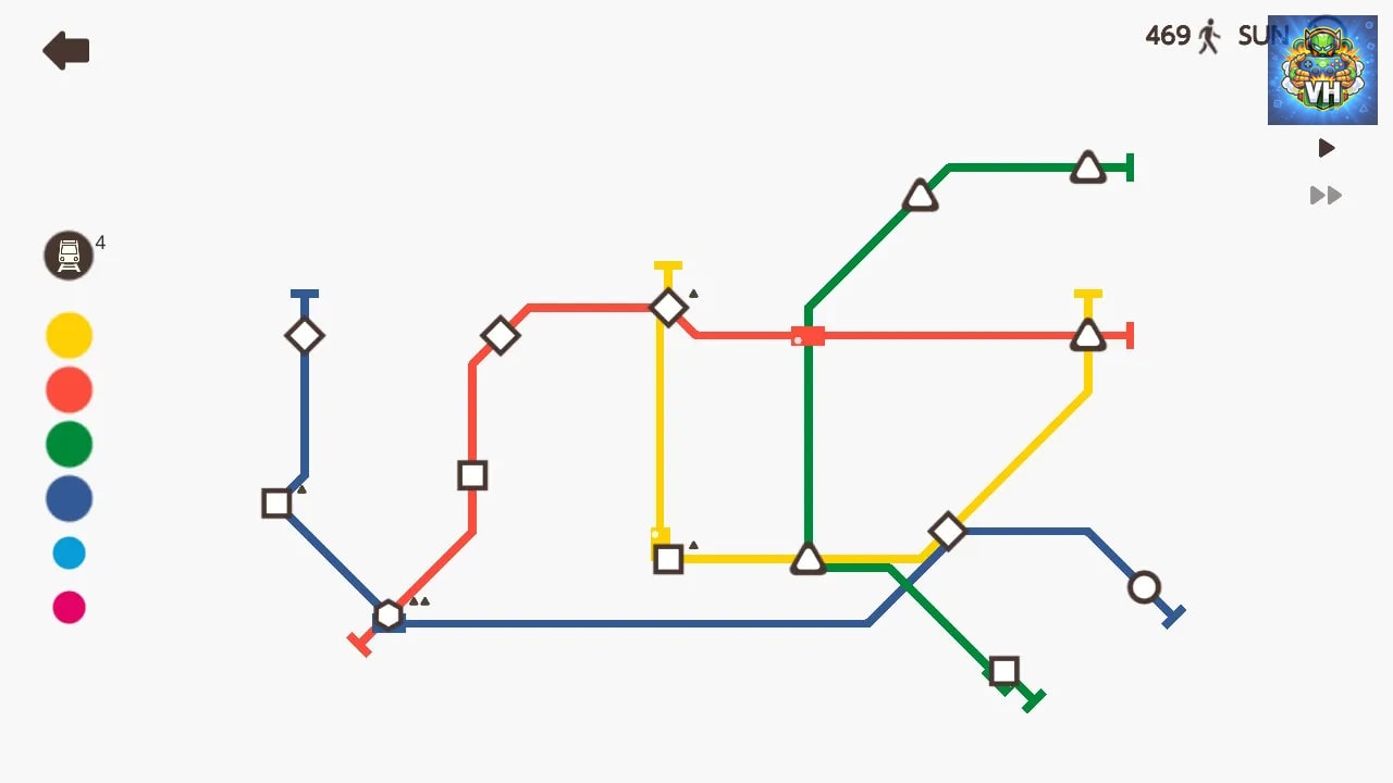 Mini Subway: Logic on the Metro Line Nintendo Switch - ảnh màn hình 5