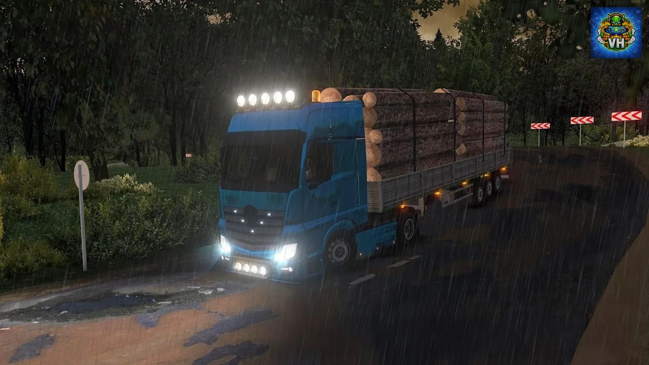 Truck Simulator: European Roads Nintendo Switch - ảnh màn hình 3