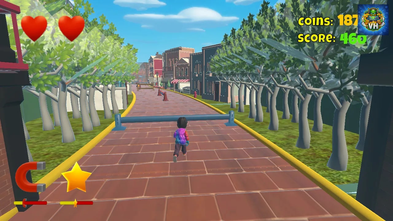 Child Run - City Surfers Runner Nintendo Switch - ảnh màn hình 2