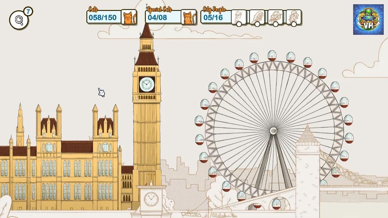 Hidden Cats in London Nintendo Switch - ảnh màn hình 9
