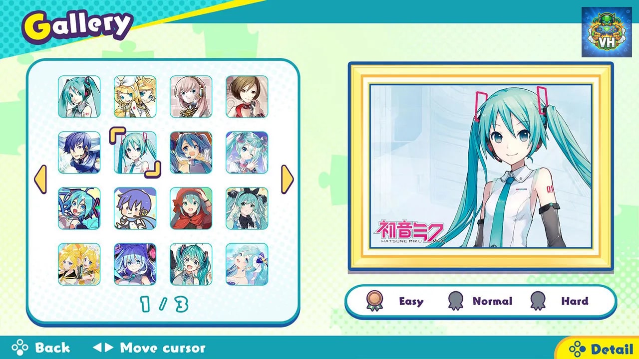 Hatsune Miku Jigsaw Puzzle Nintendo Switch - ảnh màn hình 1
