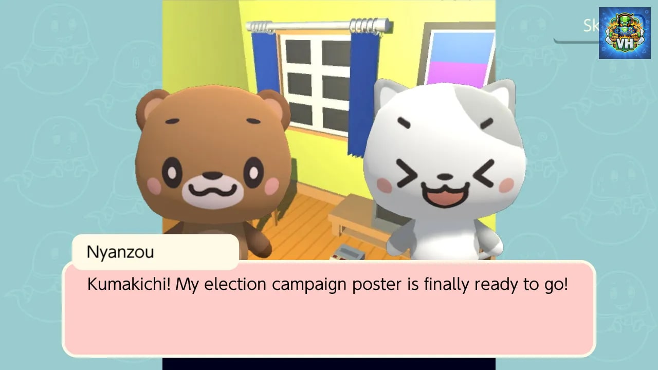 Createscape Town～Nyanzou&Kumakichi: Escape Game～ Nintendo Switch - ảnh màn hình 6