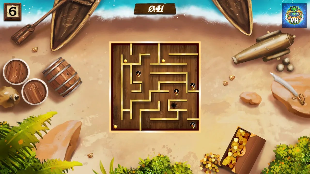Pirate Treasure: Island of Mazes Nintendo Switch - ảnh màn hình 6