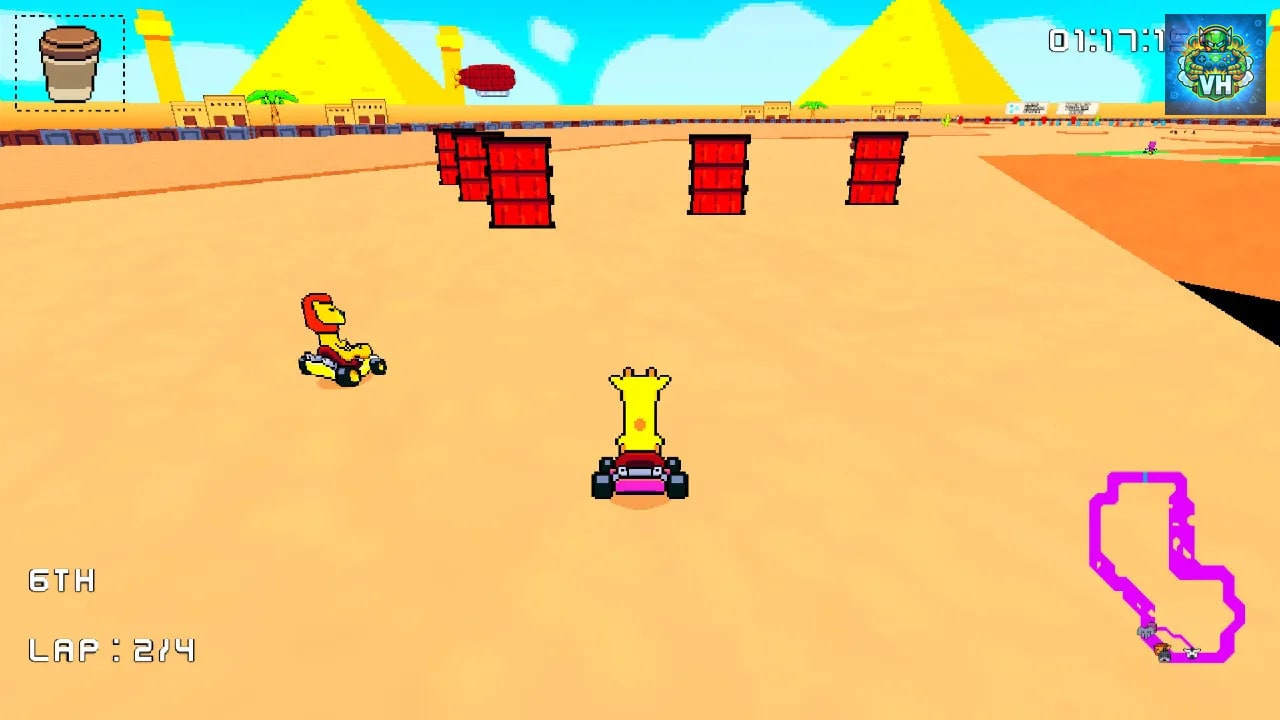 Retro Kart Rush Nintendo Switch - ảnh màn hình 5