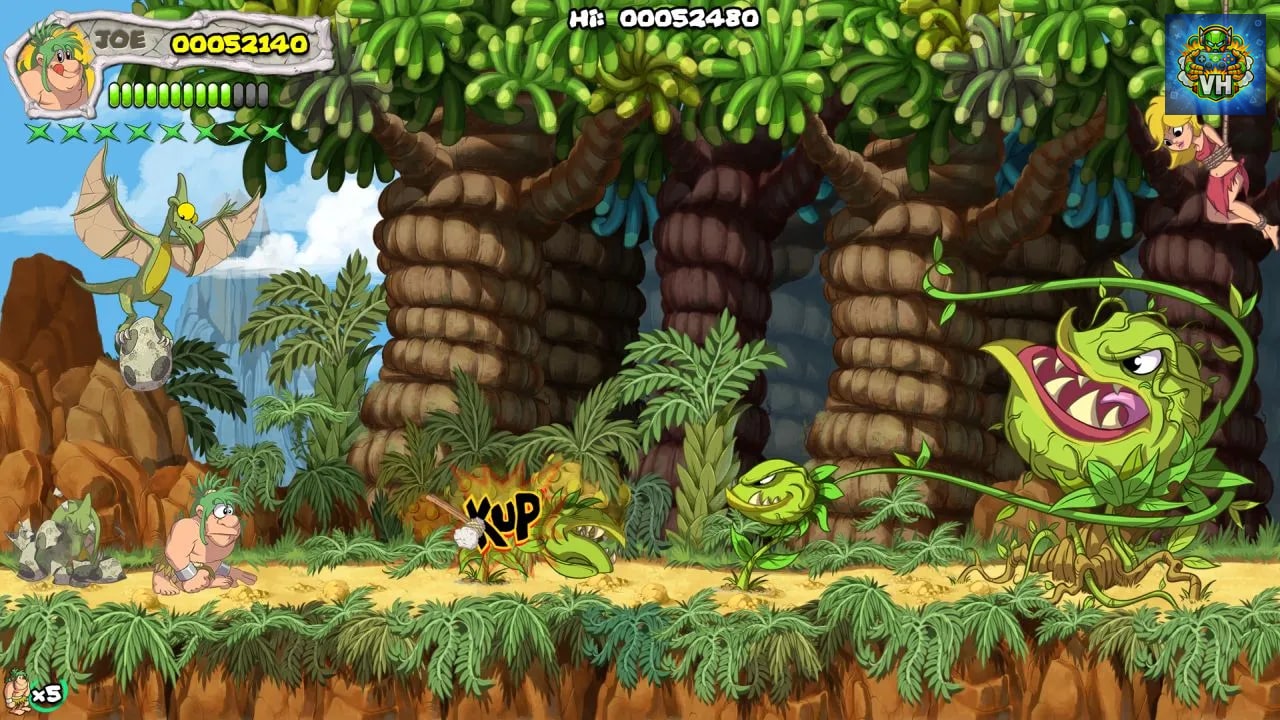 NEW Joe & Mac - Caveman Ninja Nintendo Switch - ảnh màn hình 2