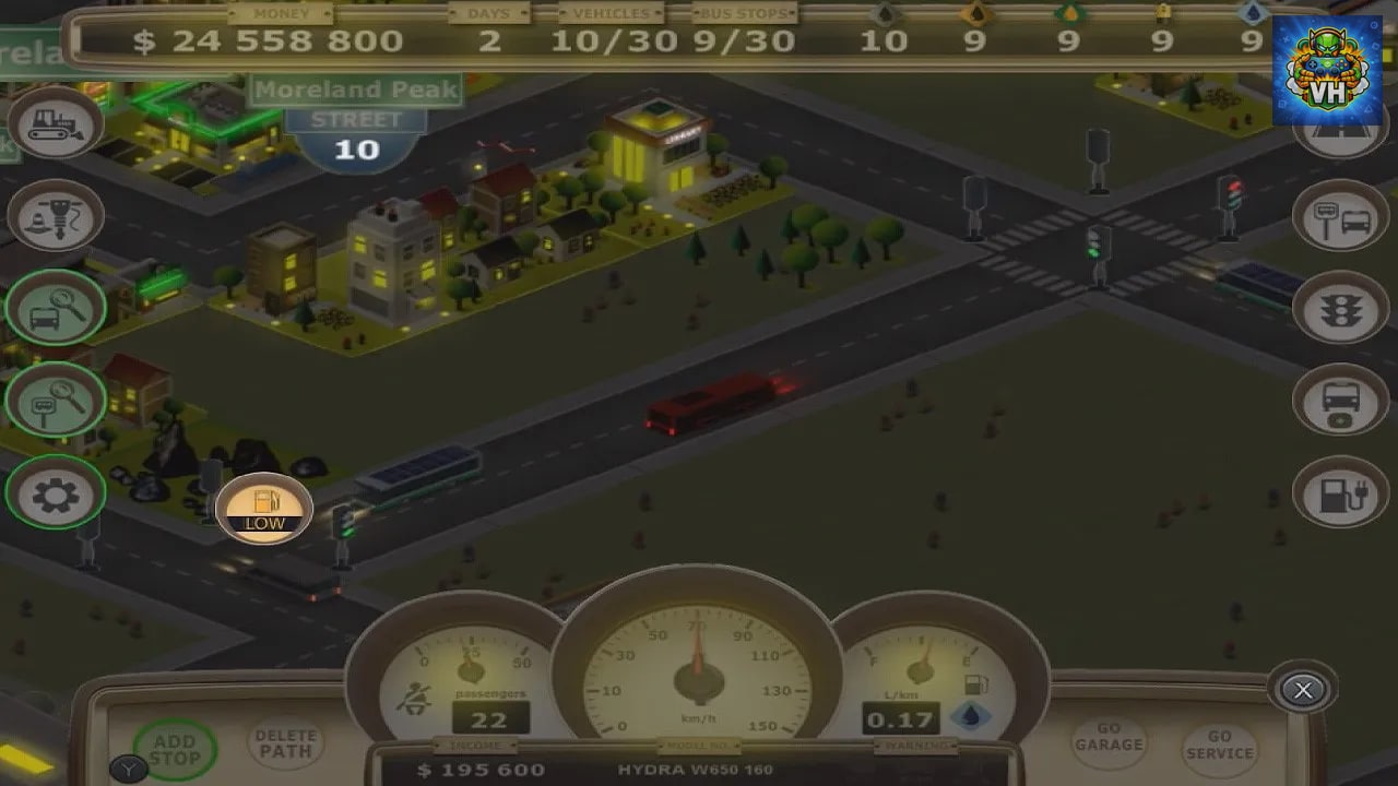 Bus Tycoon Night and Day Nintendo Switch - ảnh màn hình 1