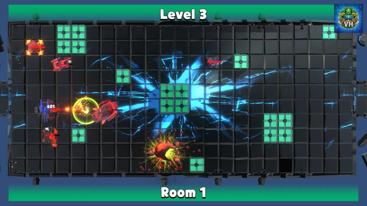 Space Tanks Nintendo Switch - ảnh màn hình 1