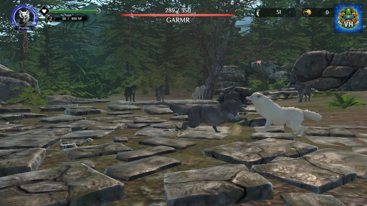 Wolf Simulator: RPG Survival Animal Battle Nintendo Switch - ảnh màn hình 2