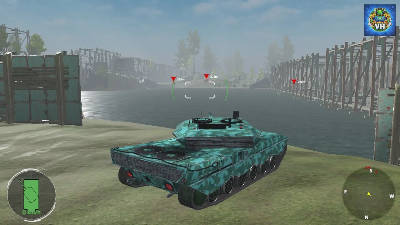 World of Machines - Tanks War Operation Nintendo Switch - ảnh màn hình 6