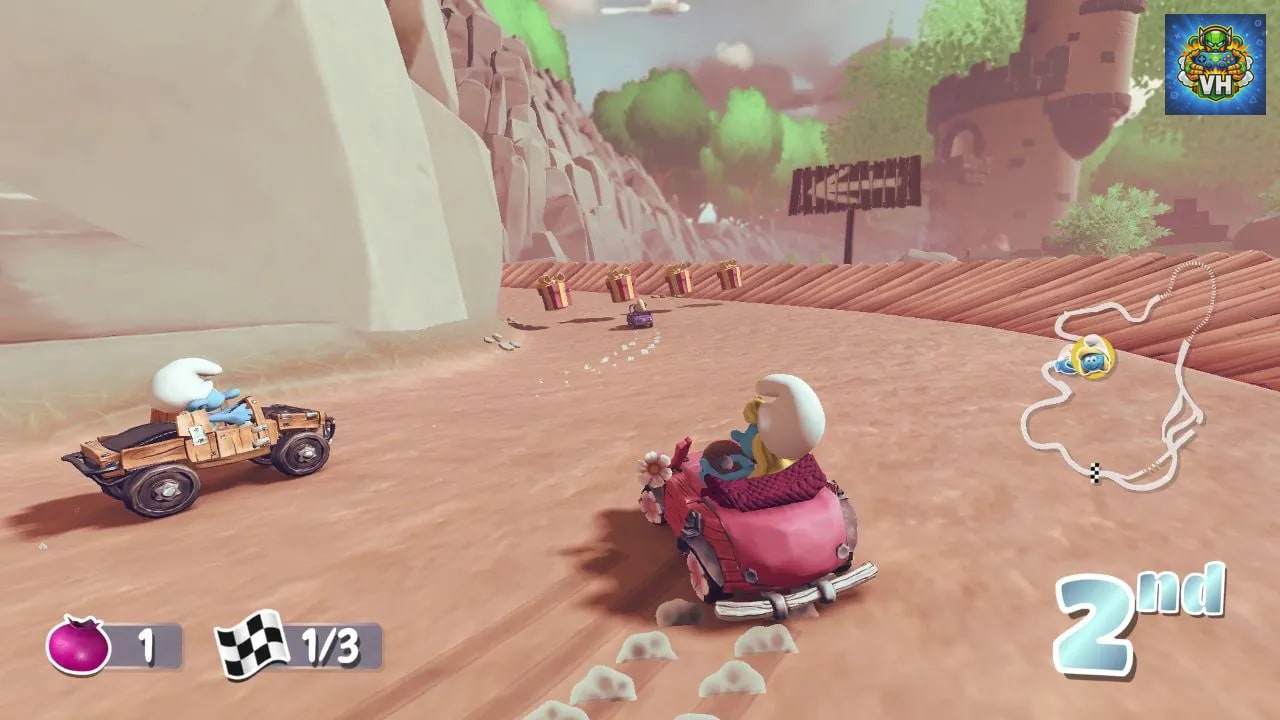 SMURFS KART Nintendo Switch - ảnh màn hình 4