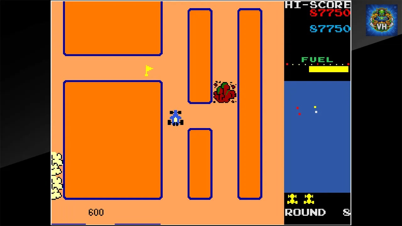 Arcade Archives NEW RALLY-X Nintendo Switch - ảnh màn hình 1