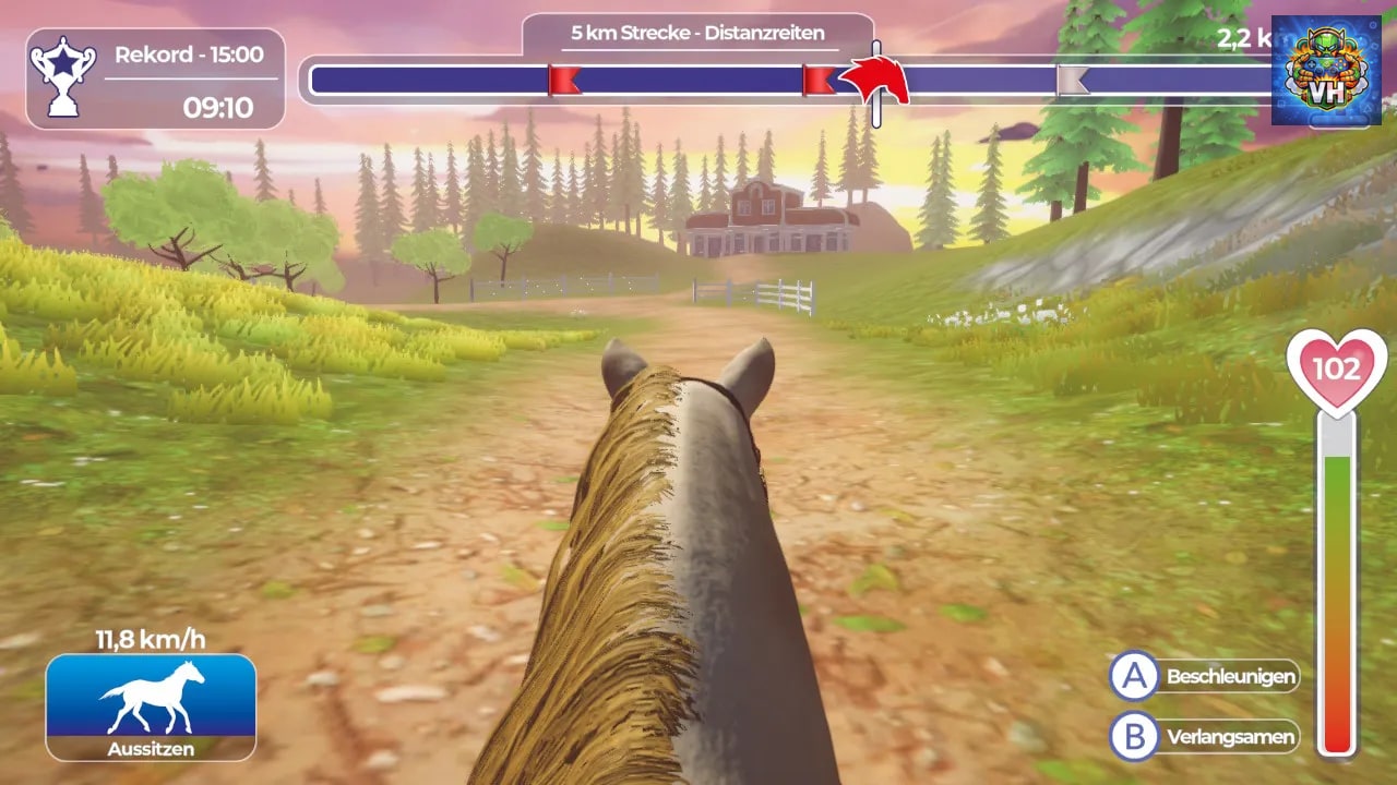 Dein erstes Pferd: Die Reitschule Nintendo Switch - ảnh màn hình 4