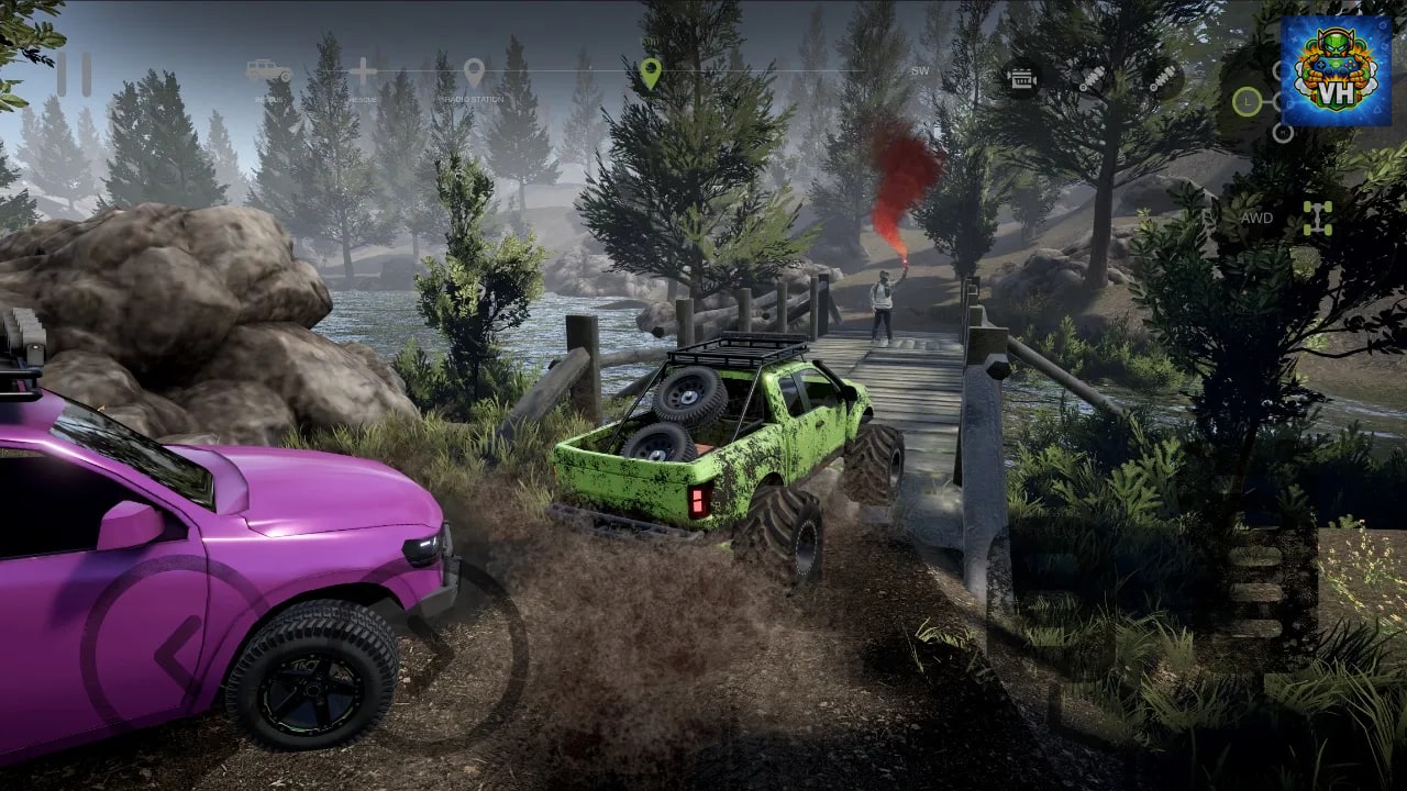 Mudness Offroad Car Simulator - 4x4 Racing Games Driving, Parking, Battle, Tuning 2022 SIM Kart Nintendo Switch - ảnh màn hình 6
