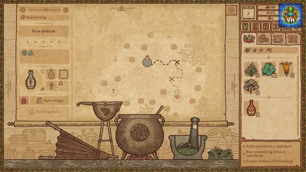 Potion Craft: Alchemist Simulator Nintendo Switch - ảnh màn hình 5