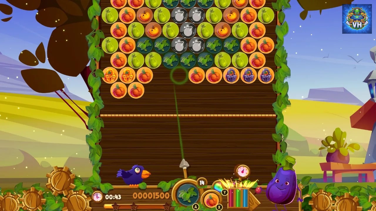 Vege Bubble Shoot Nintendo Switch - ảnh màn hình 4