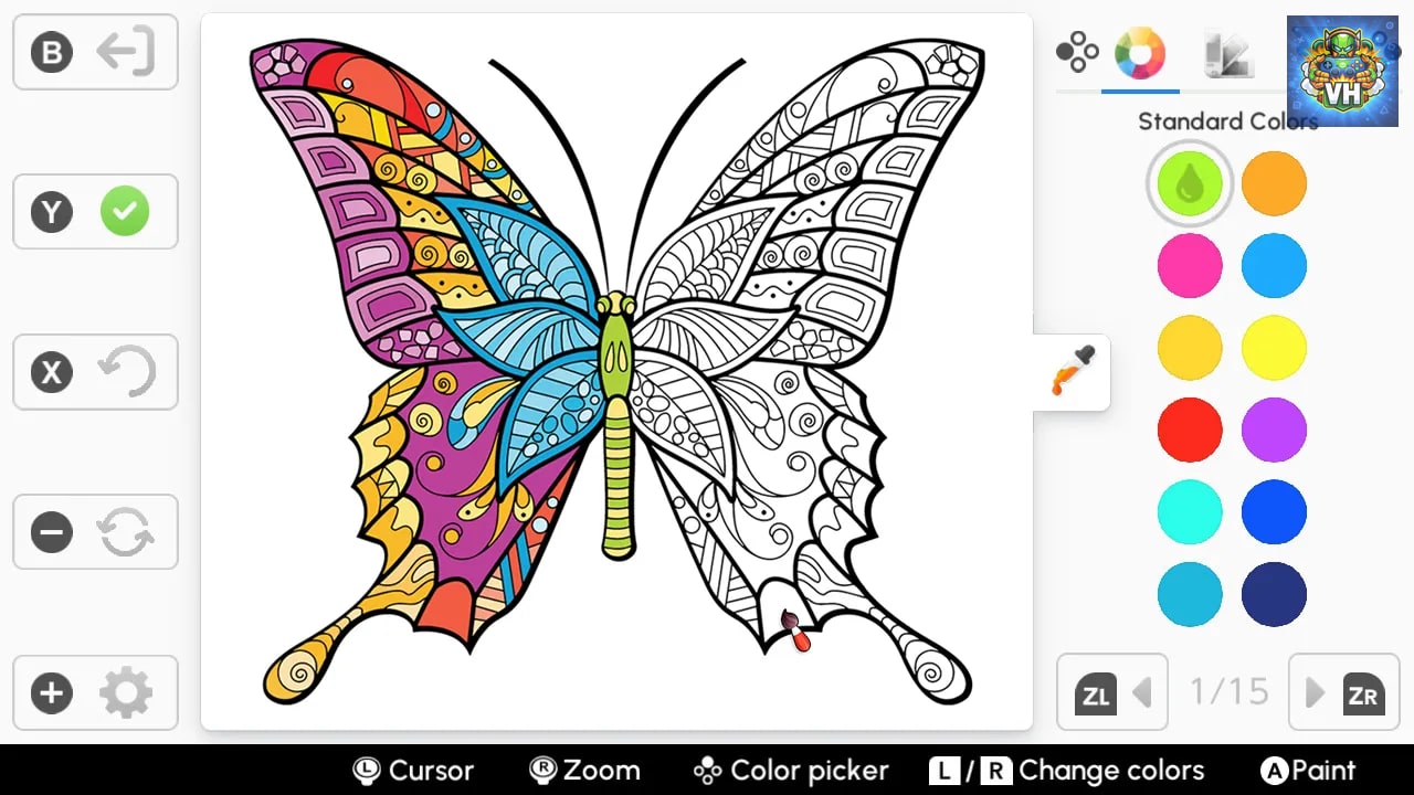 Coloring Book for Adults Nintendo Switch - ảnh màn hình 2