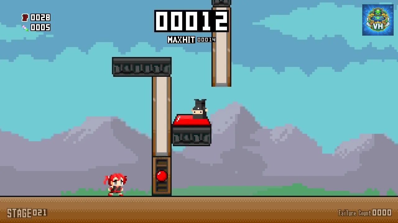 Pixel Game Maker Series NINJA OTEDAMA R Nintendo Switch - ảnh màn hình 1