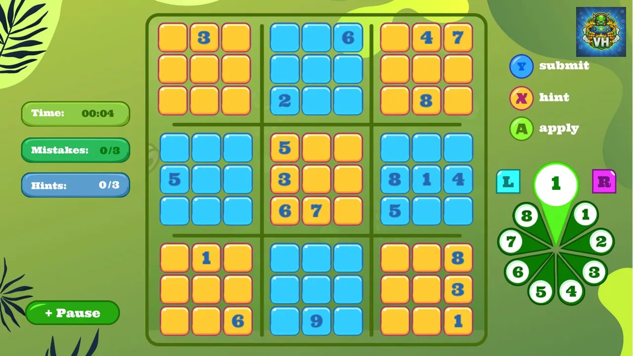 SUDOKU - GAME FOR KIDS Nintendo Switch - ảnh màn hình 5