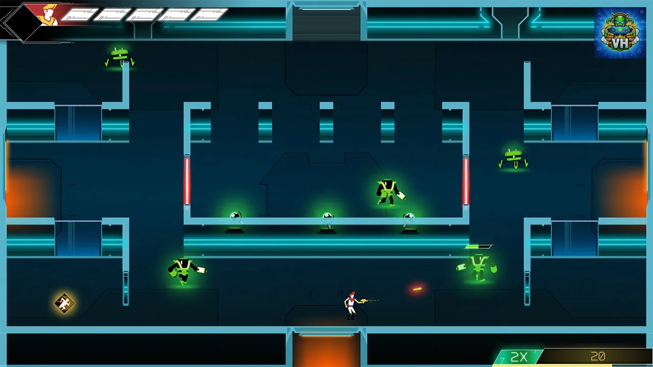 Berzerk: Recharged Nintendo Switch - ảnh màn hình 2