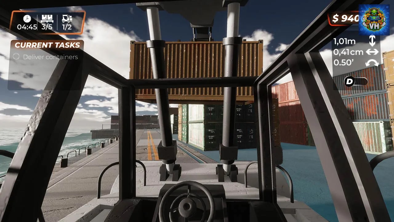 Forklift Simulator 2024 Nintendo Switch - ảnh màn hình 5
