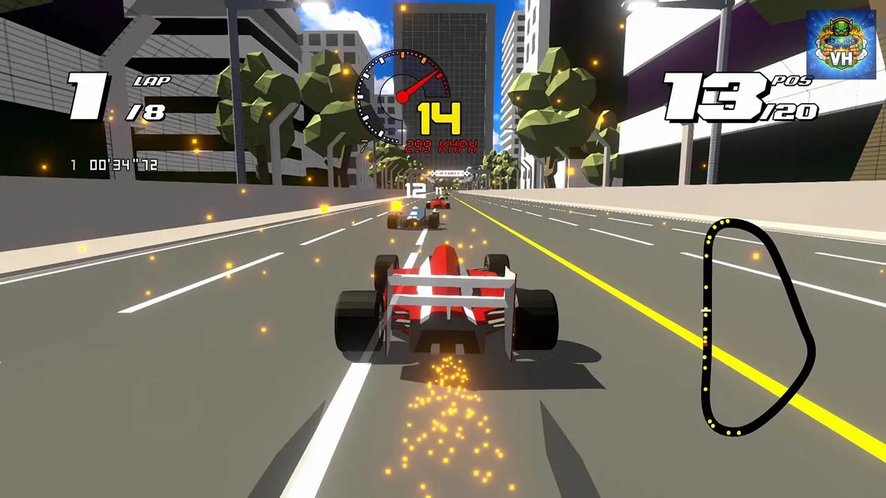 Formula Retro Racing Nintendo Switch - ảnh màn hình 3