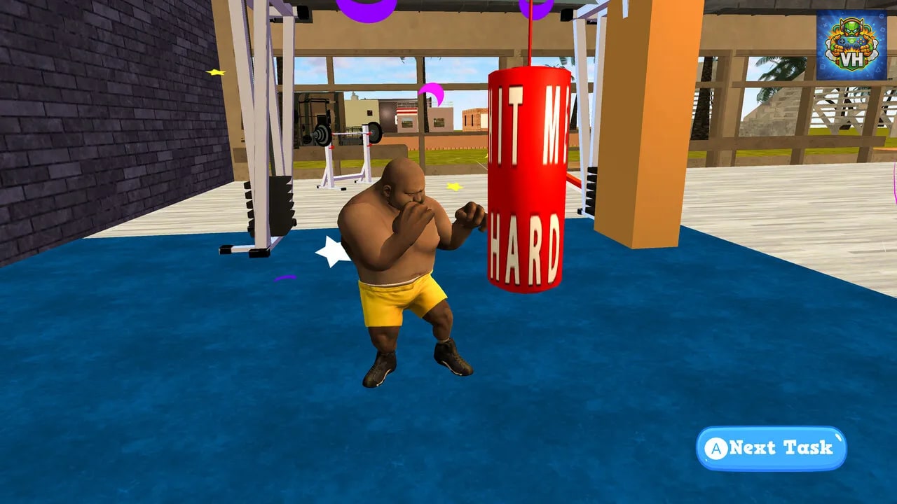 Hyper Gym Life 3D - Tough Guys Nintendo Switch - ảnh màn hình 8