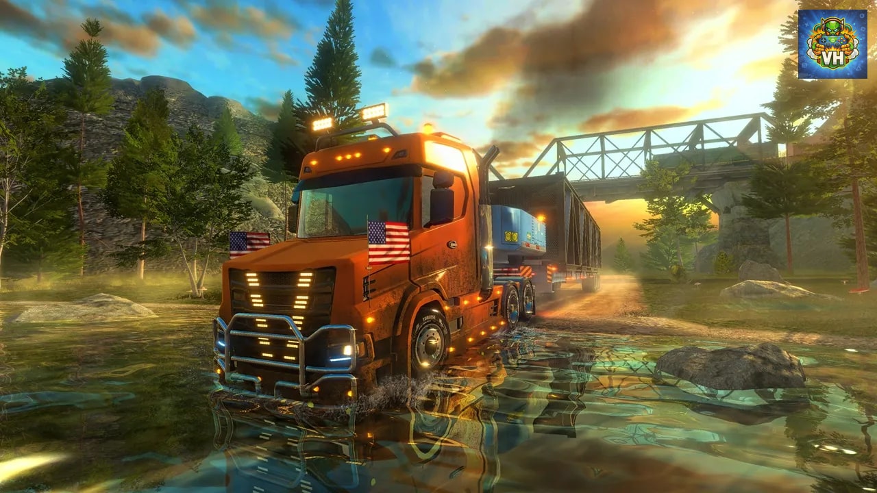 Truck Simulator USA Revolution Nintendo Switch - ảnh màn hình 1