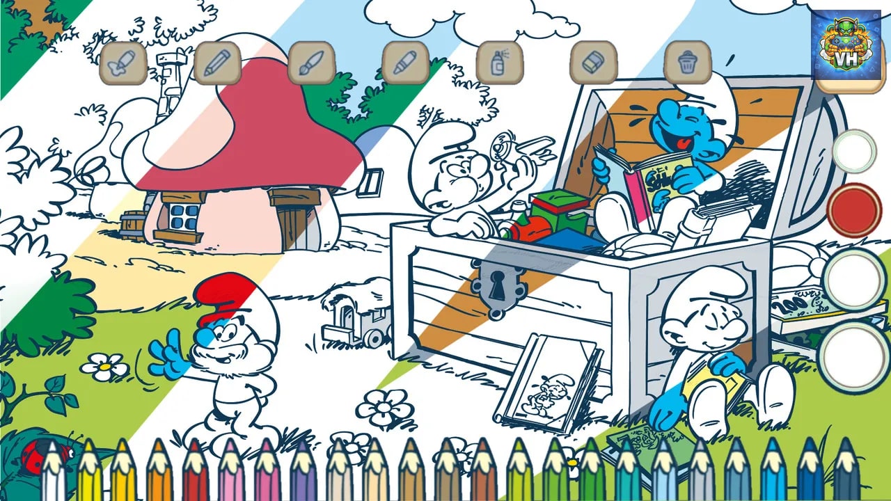 The Smurfs: Colorful Stories Nintendo Switch - ảnh màn hình 9
