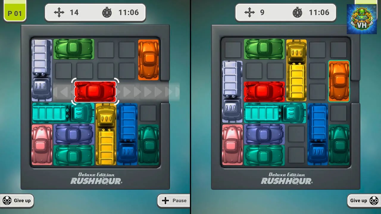Rush Hour® Deluxe – The ultimate traffic jam game! Nintendo Switch - ảnh màn hình 2